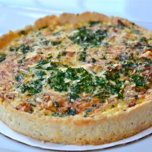 Classic Quiche Loraine; French Onion Quiche