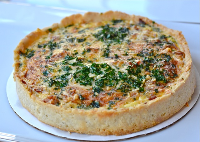 Classic Quiche Loraine; French Onion Quiche