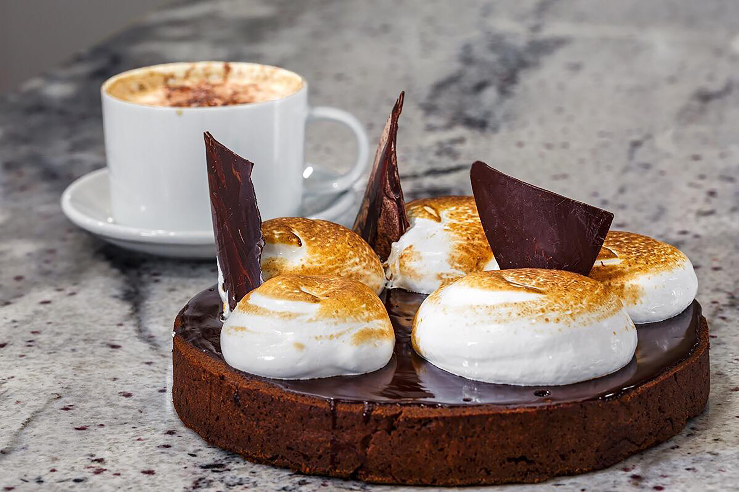Chocolate Smores Tart