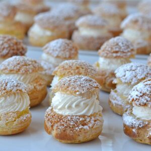 Valentines Day Fruit Eclairs