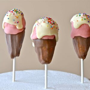 Ice cream Cake Pops and Donuts Cake Pops